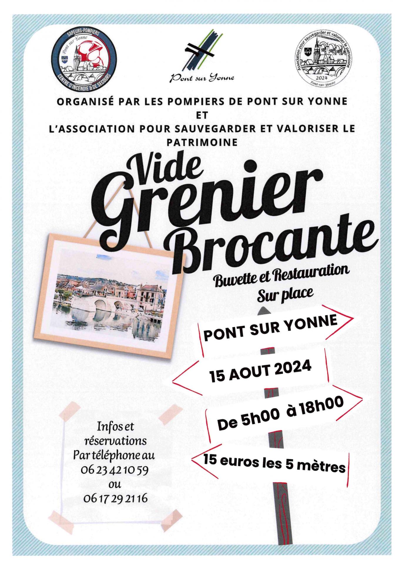 vide grenier 2024